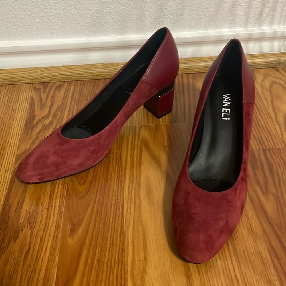 VANELi Suede Leather Heels